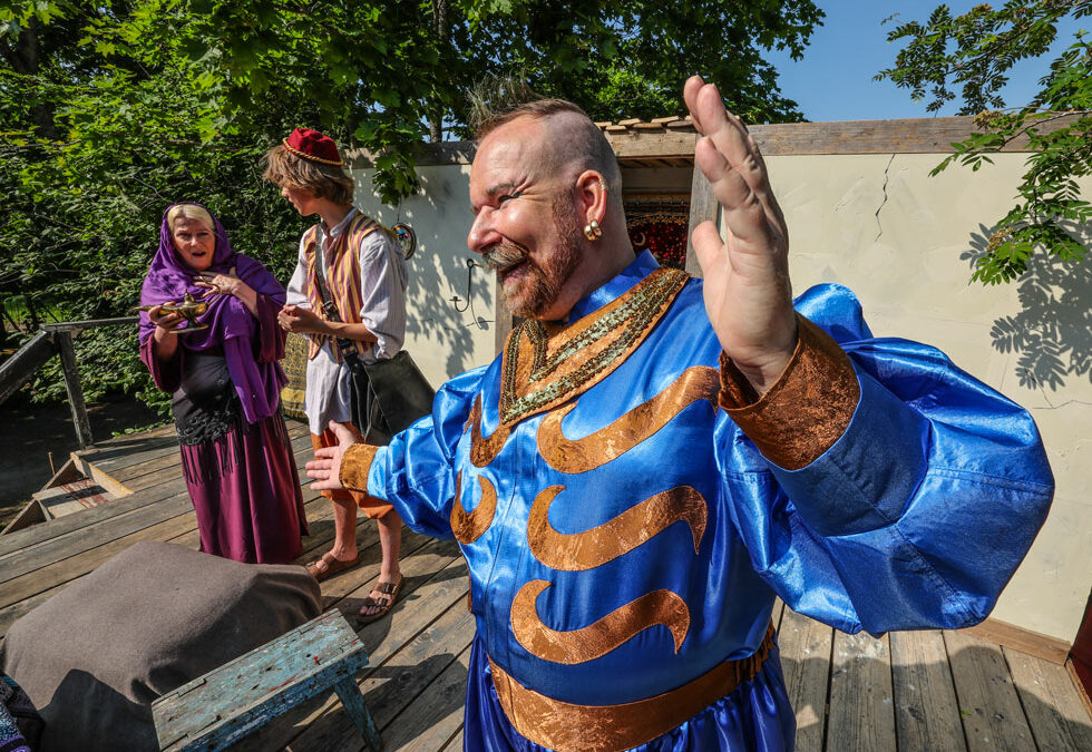 Aladdin och den magiska lampan på Lurens sommarteater