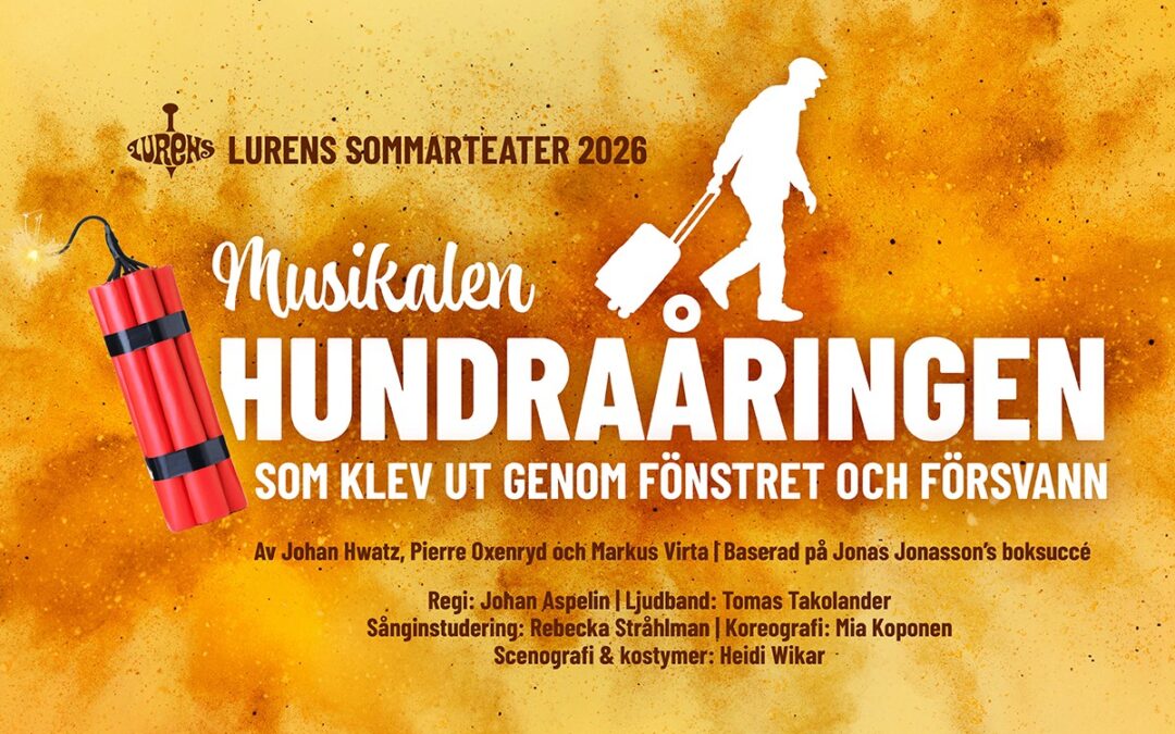 Hundraåringen som klev ut genom fönstret och försvann – biljetter till salu nu